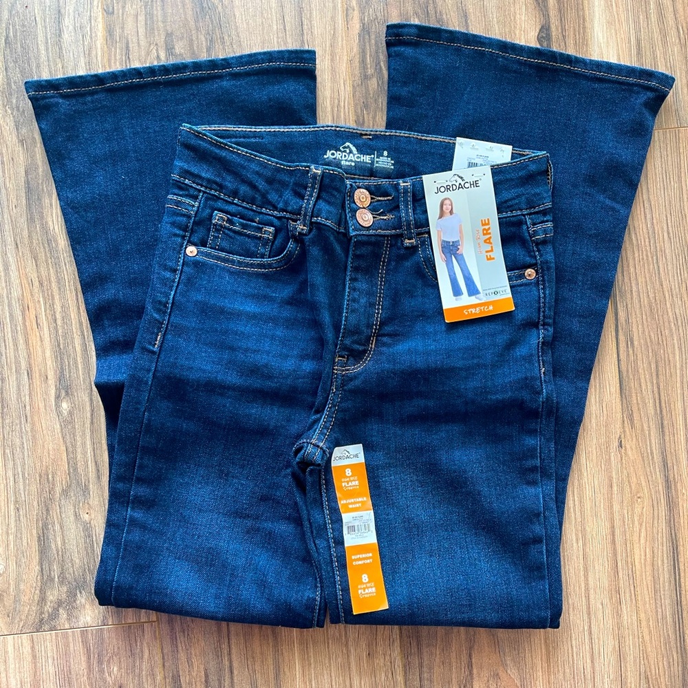 Girls size 8 Flare Jeans New with Tags